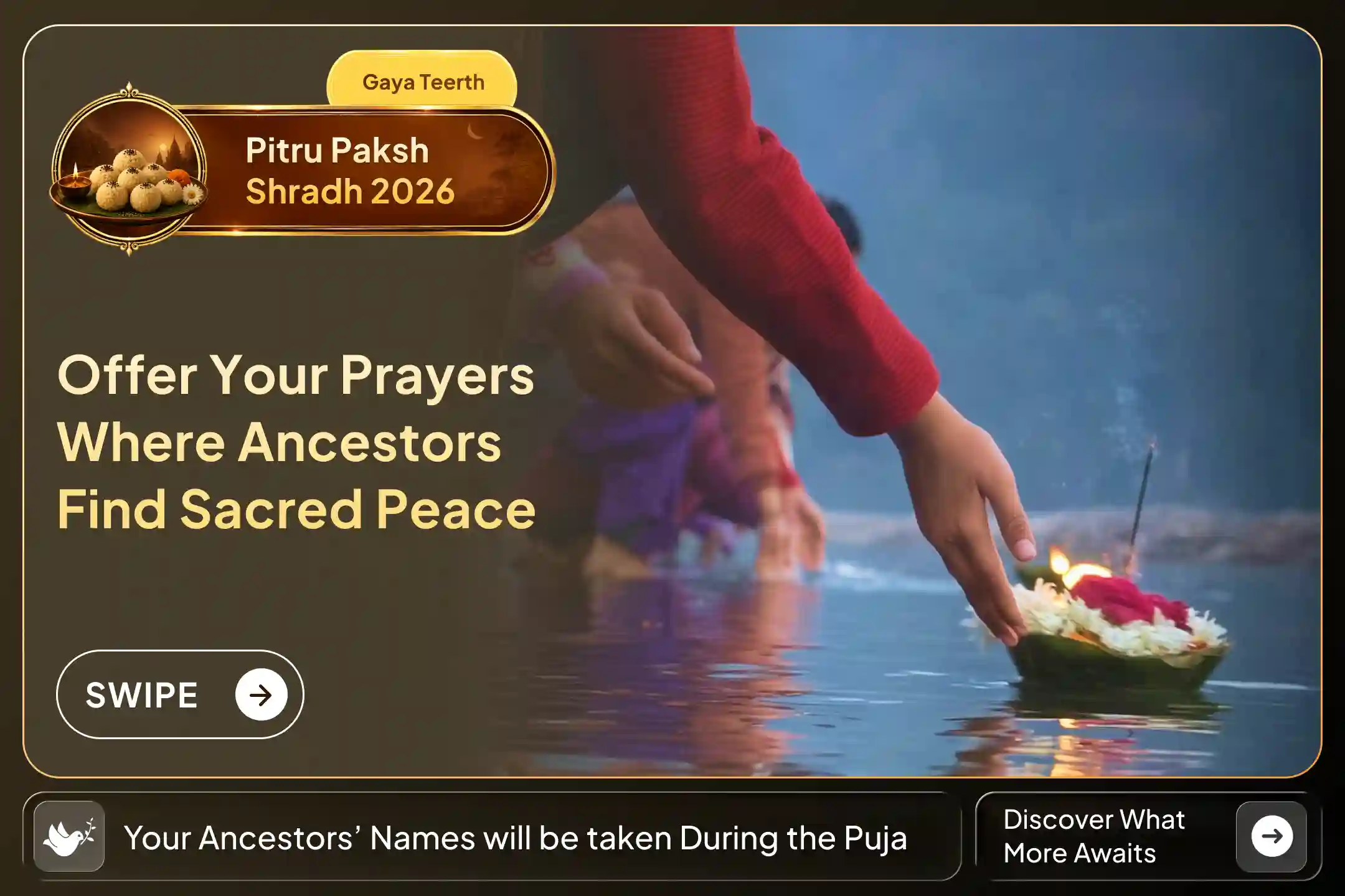 Gaya Ji Shradh Puja, Til Tarpanam and Brahmin Bhojan
